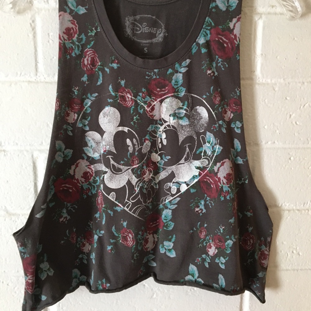 ✨Mickey & Minnie Crop Top T-Shirt✨ - Picture 10 of 11